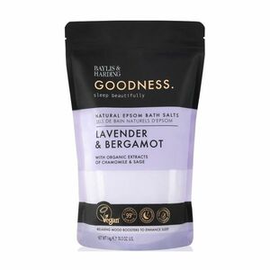 Baylis & Harding Sůl do koupele Goodness Sleep levandule a bergamot 1 kg obraz