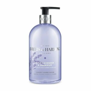 Baylis & Harding Tekuté mýdlo na ruce Levandule & Geranium 500 ml obraz