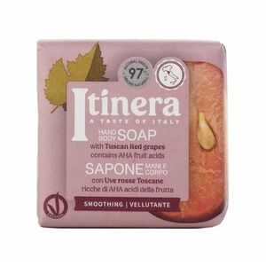 Itinera Tuhé mýdlo Červené hrozny z Toskánska 100 g obraz