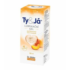 Dr. Müller Ty&Já Lubrikační gel parfemovaný vůní broskve 100 ml obraz