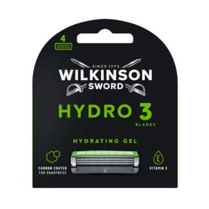 Wilkinson Hydro 3 Black Edition náhradní hlavice 4 ks obraz