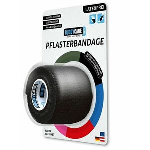BUDDYCARE®MED Náplast 5 cm x 4, 5 m černá obraz