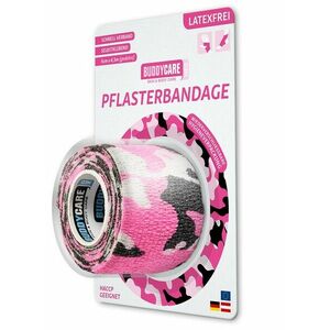 BUDDYCARE®MED Náplast 5 cm x 4, 5 m růžový maskáč obraz
