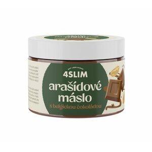 4Slim Arašídové máslo belgická čokoláda 500 g obraz