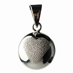 Bola Sparkle Těhotenská rolnička 1 ks Glitter Heart obraz