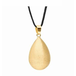 Bola Těhotenská rolnička 1 ks Drop Shape Gold obraz