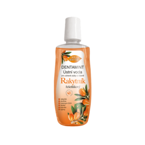 BIO BIONE Dentamint ústní voda Rakytník řešetlákový 500 ml obraz