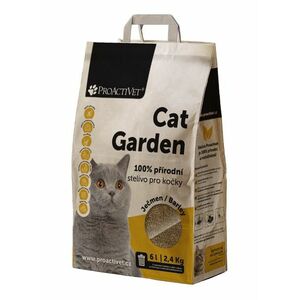 Proactivet Cat Garden 100% přírodní stelivo Ječmen 2, 4 kg obraz