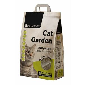Proactivet Cat Garden 100% přírodní stelivo Vojtěška 2, 4 kg obraz