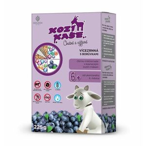 Kozí kaše Vícezrnná s borůvkami 6m+ 225 g obraz