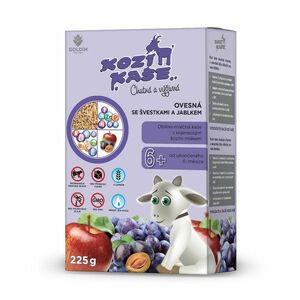 Kozí kaše Ovesná se švestkami a jablkem 6m+ 225 g obraz