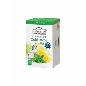 Ahmad Tea Cold Brew Iced Tea Lemon&Mint 20 sáčků obraz