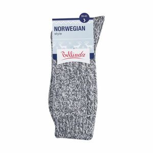 Bellinda NORWEGIAN teplé ponožky vel. 39/42 1 pár šedé obraz