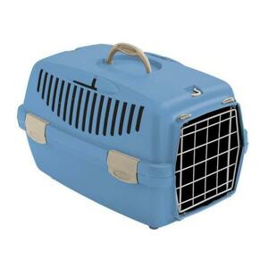 Stefanplast Gulliver 1 přepravka modrá s kovovými dvířky 48x32x31cm obraz
