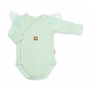 Baby Nellys Rostoucí souprava 3D Lux, Sweet Angel - mátová, 56/62 obraz