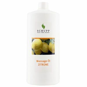 Schupp Masážní olej Citrón - 1000 ml obraz