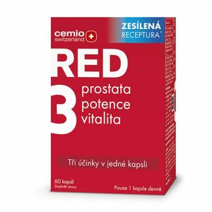 Cemio RED3 60 kapslí obraz