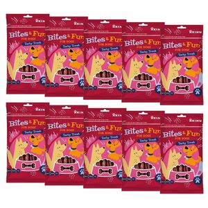 Akinu BITES & FUN Kachní prsíčka pamlsek pro psy 10 x 85 g obraz