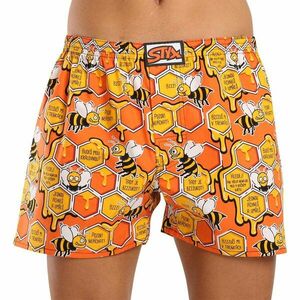 Styx Pánské trenky art klasická guma včelky (A1654) XL obraz