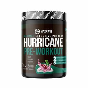 MAXXWIN HURRICANE PRE-WORKOUT 540 g višeň obraz