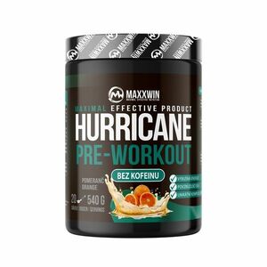 MAXXWIN HURRICANE NO CAFFEINE 540 g pomeranč obraz