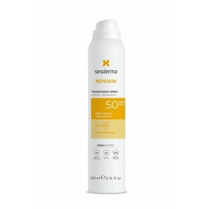Sesderma Repaskin Transparent Ochranný sprej SPF50 200 ml obraz