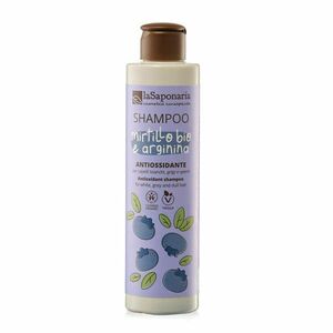 laSaponaria Antioxidační šampon na šedivé vlasy s BIO borůvkou a argininem 200 ml obraz