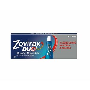 Zovirax Duo krém na opary 2 g obraz