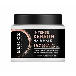 Syoss Intense Keratin maska na vlasy 400 ml obraz