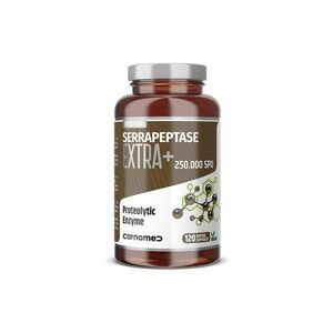 Carnomed Serrapeptase EXTRA+ 250.000 SPU 120 kapslí obraz
