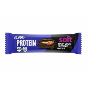 Corny Protein SOFT hořká čokoláda-brownie 45 g obraz