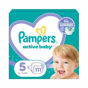 Pampers Active Baby vel. 5 11-16 kg dětské pleny 111 ks obraz