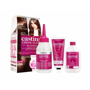 Loréal Paris Casting Creme Gloss 618 vanilková moka barva na vlasy obraz