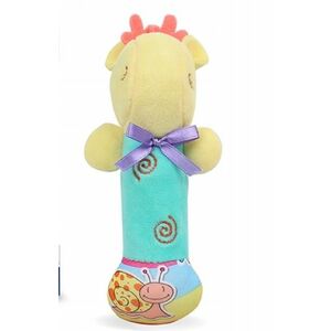 Sale Plyšové chrastítko, Baby Giraffe - modré obraz