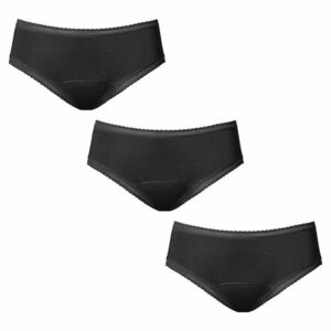 love Luna 3PACK Menstruační kalhotky Bikini (LOVE203) XXL obraz
