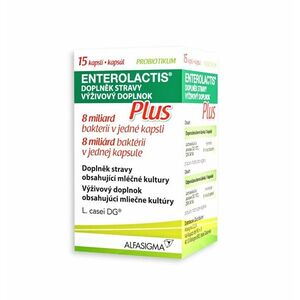 ENTEROLACTIS® Plus probiotika 15 kapslí obraz