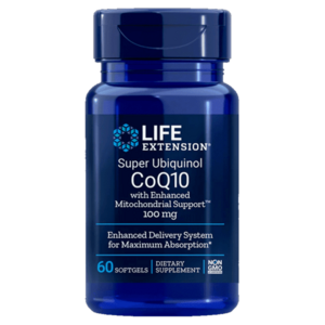 Life Extension Super Ubiquinol CoQ10 with Enhanced Mitochondrial Support 100mg obraz