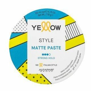 Alfaparf Milano Yellow Style Matte Paste pasta pro matný efekt 100 ml obraz