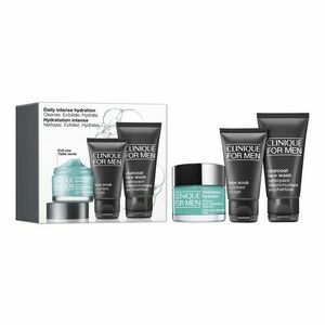 CLINIQUE - \DAILY INTENSE HYDRATION CLEANSE. EXFOLIATE. HYDRATE. - set produktů péče o pleť obraz