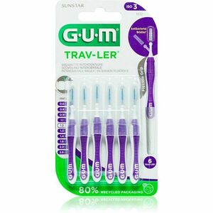 G.U.M Trav-Ler Interdental mezizubní kartáčky 1, 2 mm 6 ks obraz