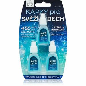 White Pearl Dental Care kapky pro svěží dech 3 x 3.7 ml obraz