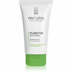 Iwostin Purritin Rehydrin hydratační čisticí gel pro pleť vysušenou a podrážděnou léčbou akné 150 ml obraz