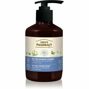 Green Pharmacy Chamomile Gel for Intimate Hygiene gel na intimní hygienu pro citlivou pokožku 370 ml obraz