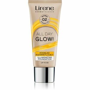 Lirene Vitamin C rozjasňující fluidní make-up pro dlouhotrvající efekt odstín 02 Natural 30 ml obraz