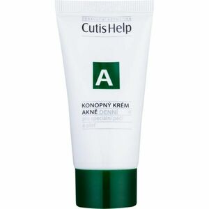 CutisHelp Health Care A - Akné konopný denní krém pro problematickou pleť, akné 30 ml obraz