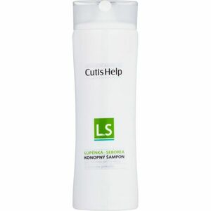 CutisHelp Health Care L.S - Lupénka - Seborea konopný šampon proti lupénce a seboroické dermatitidě 200 ml obraz