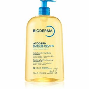 Bioderma Atoderm Sprchový Olej vysoce výživný zklidňující sprchový olej pro suchou a podrážděnou pokožku 1000 ml obraz