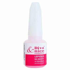 Diva & Nice Cosmetics Accessories Nails lepidlo na nehty se štětečkem 7 g obraz