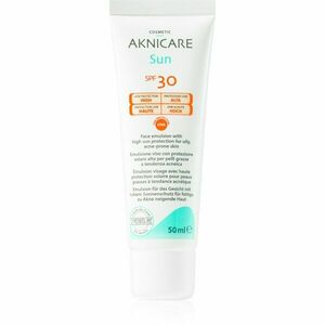 Synchroline Aknicare Sun opalovací emulze na aknózní a seboroickou pleť SPF 30 50 ml obraz