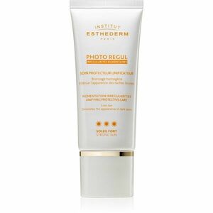 Institut Esthederm Photo Regul Pigmentation Irregularities Unifying Protective Care sjednocující péče pro pleť s hyperpigmentací s vysokou UV ochranou obraz